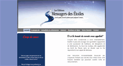 Desktop Screenshot of messagersdesetoiles.com